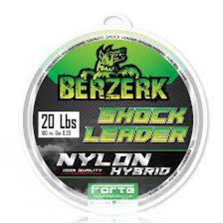 สายหน้า สายช็อคลีด Berzerk Shock Leader Nylon