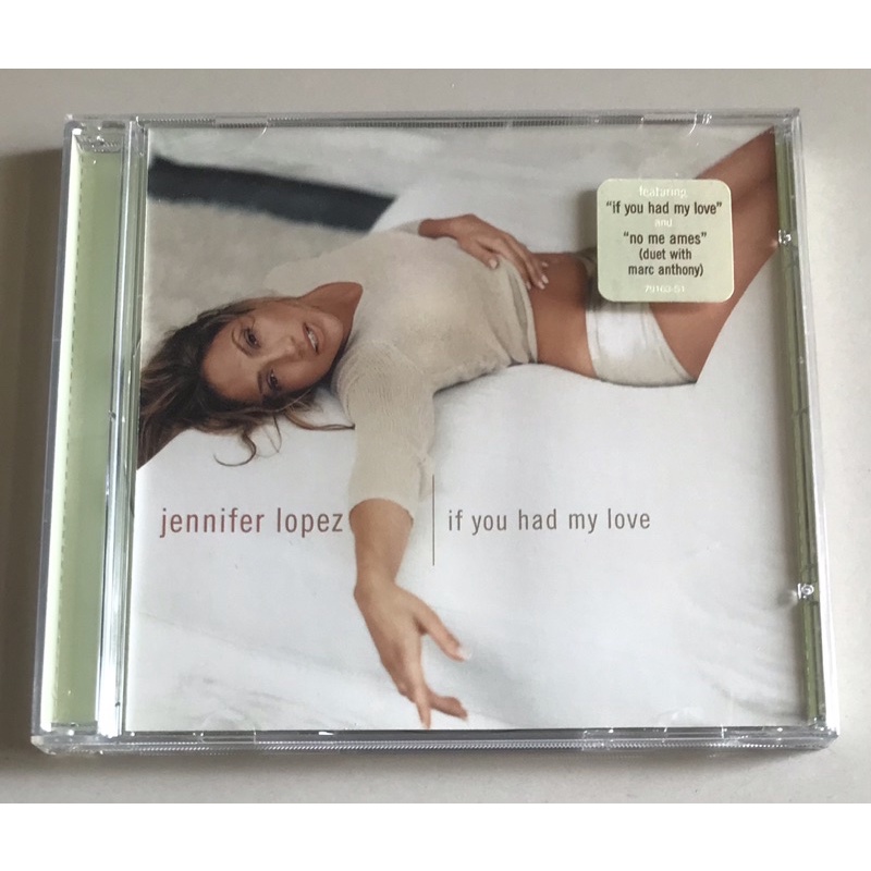 ซีดีซิงเกิ้ล ของแท้ ลิขสิทธิ์ มือ 2 สภาพดี...ราคา 279 บาท “Jennifer Lopez”ซิงเกิ้ล"If You Had My Lov
