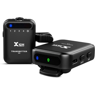 Xvive U6 *ของแท้รับประกันศูนย์* Wireless Mic System ไมค์ไร้สายดิจิตอล 2.4 GHz, สำหรับกล้องและสมาร์ทโฟน, ฟรี!! อุปกรณ์ครบ