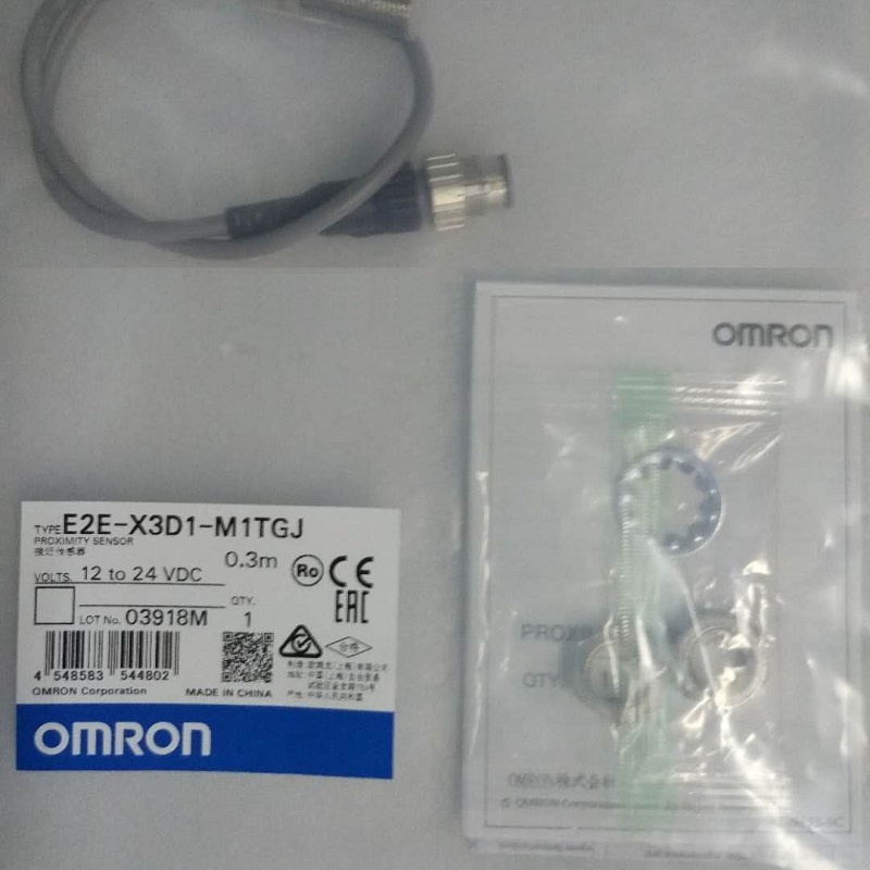 YY เซ็นเซอร์ Omron Proximity Sensor E2E-X3D1-M1TGJ-UZ 0.3M E2E-X3D2-M1TGJ-UZ 0.3M E2E-X3D1T1TGJ-M