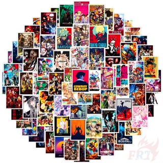 100Pcs/Set ❉ Shōnen Manga Series D Mixed Magazine Mini Poster สติ๊กเกอร์ ❉ Classical Anime Cartoon DIY Fashion สติ๊กเกอร์