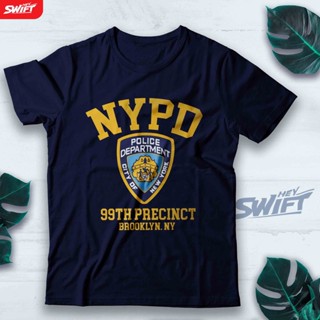 [COD]เสื้อยืด พิมพ์ลาย Nypd NEW YORK POLICE DISTRO สําหรับผู้ชายS-5XL