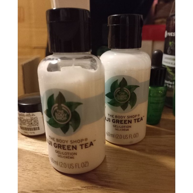 the body shop fuji green tea gellotioncream 60ml Shopee Thailand