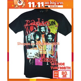 เสื้อวง Radio Head เสื้อวงดังๆ วินเทจ เสื้อวินเทจ  RHD934