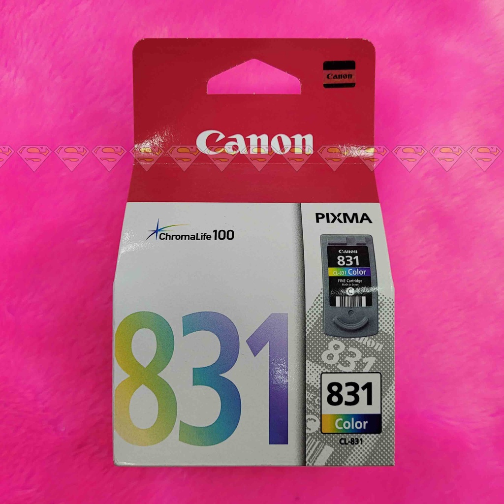 หมึกแท้ Canon  CL 831 จากศูนย์ Canon