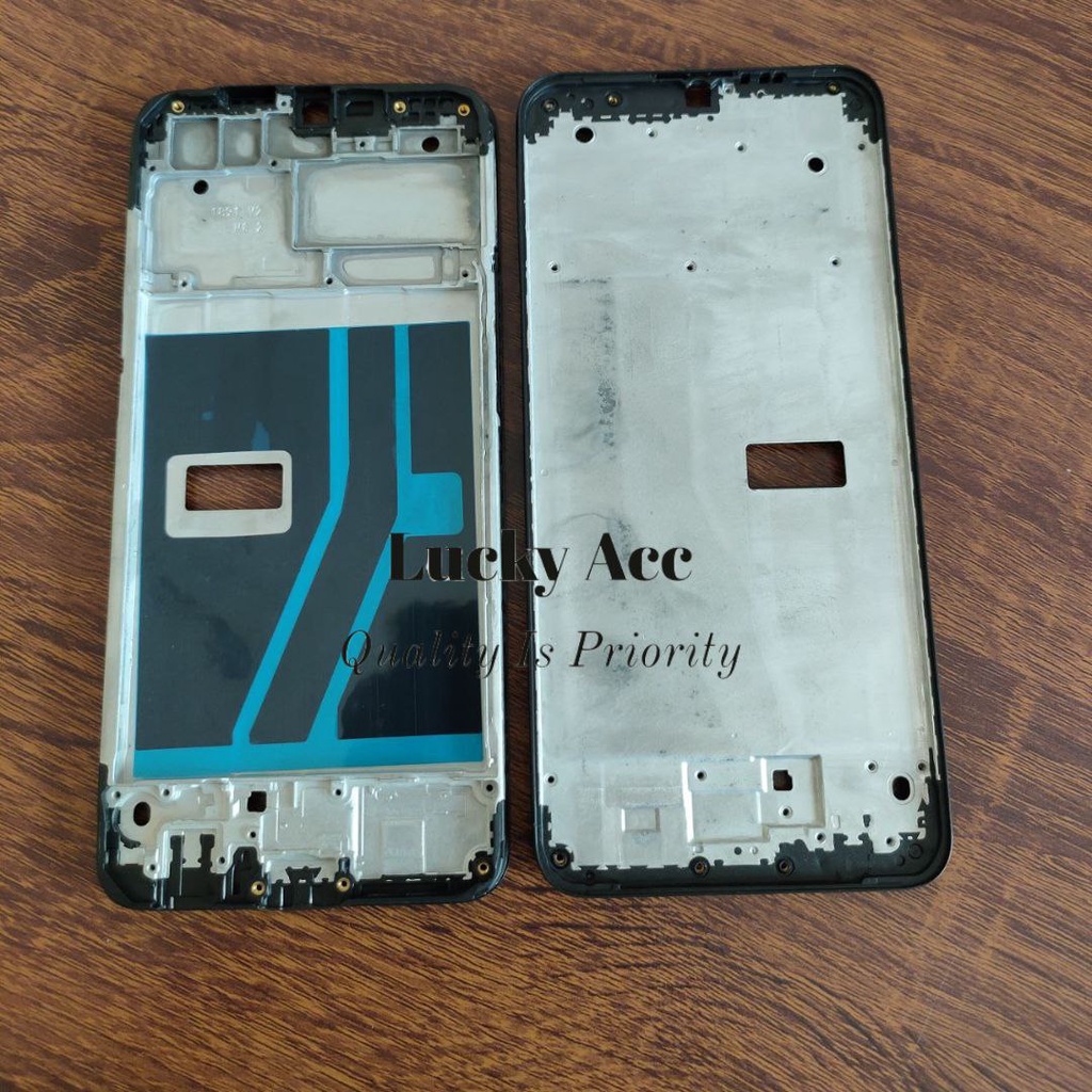 MESIN Oppo A1K CPH1923 กรอบ Lcd Oppo A1k CPH 1923 กระดูกกลาง Oppo A1K Bezel Oppo A1K
