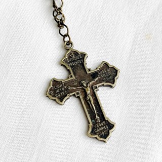 Cross Jesús necklace