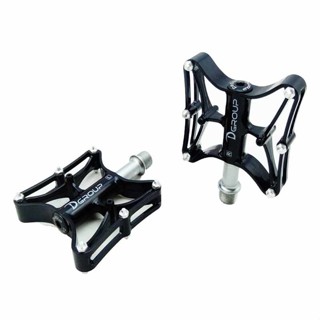 DGROUP บันไดจักรยานคุณภาพสูง CNC Hollow-out Technology PEDALS - สีดำ