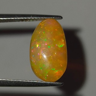 พลอย โอปอล เอธิโอเปีย ธรรมชาติ แท้ ( Natural Opal Ethiopia ) หนัก 3.15 กะรัต