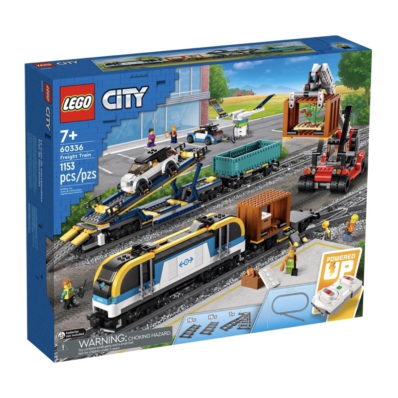 60336 Hobbit99 Lego 60336 Freight Train ของใหม่