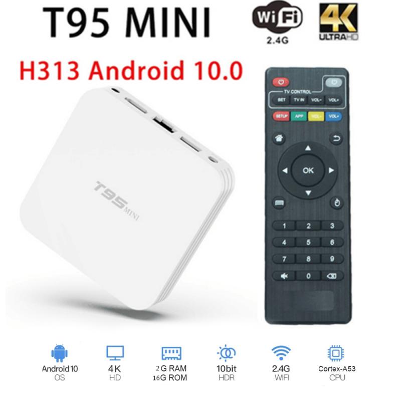 T95 Mini H313 Smart Tv Box Android 10 4g 32gb 4k Wifi Bt Media Player ...