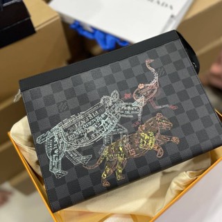 NEW LOUIS VUITTON POCHETTE VOYAGE CLUTCH BAG (bag)