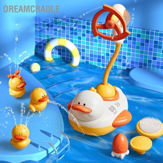 BDreamcradle สเปรย์น้ําไฟฟ้า พลาสติก รูปเป็ดน่ารัก กันน้ํา สําหรับอาบน้ํา