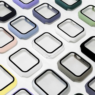 🇰🇷 【Compatible for Apple Watch Case】 momo Full Cover Case yellow green blue black white transparent