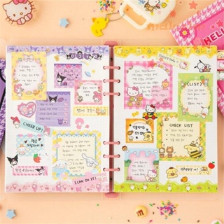 MALCOLM Note Pad Stationery Girls Heart Anime My Melody Student Tearable Handbook Material