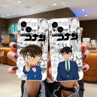 เคสโทรศัพท์มือถือแบบนิ่ม สําหรับ Huawei Y5 2018 Y7 Pro Y9 Prime 2019 Y5P Y6P Y7P Y6S Huawei P20 P30 Lite Pro กรณีโทรศัพท์มือถือซิลิโคน คุณนักสืบโค KN1