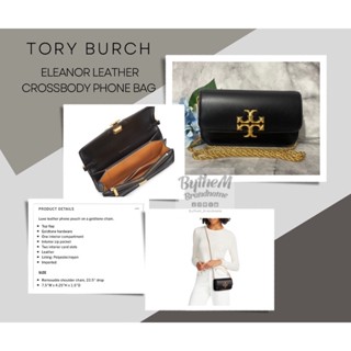 TORY BURCH ELEANOR PHONE CROSSBODY BAG