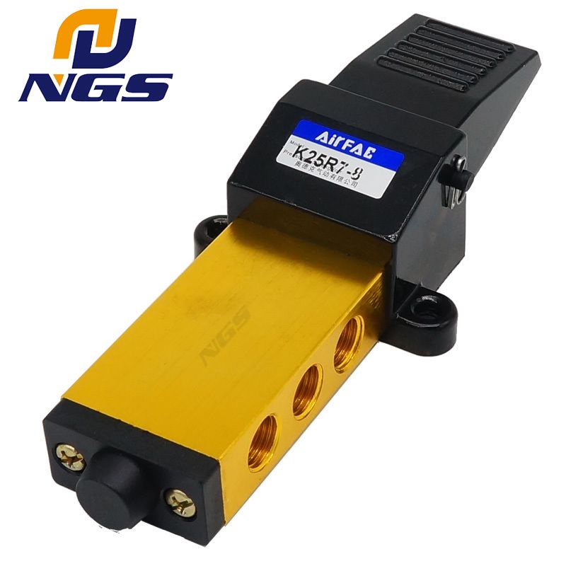 ☄นิวเมติกวาล์วเท้าสวิทช์ K23R7-8 K23JR7-15 K25R7-8 K25R7-10 K25JR7-15
