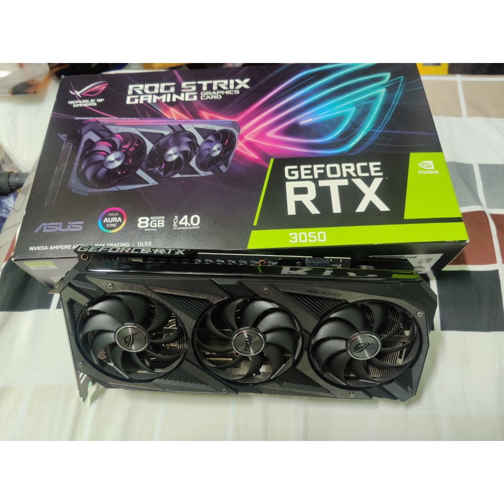 การ์ดจอ ASUS RTX3050 STRIX 8GB มือสอง