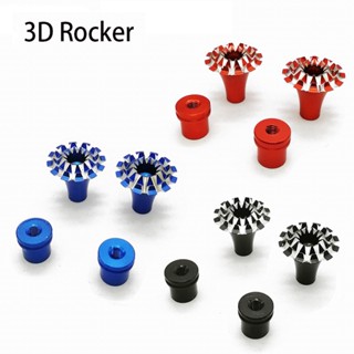 Frsky 3D M3 M4 CNC อลูมิเนียม Gimbal Stick Ends กันลื่น Cap Grand Lotus สําหรับ Taranis Q X7 X9D Plus วิทยุส่งสัญญาณ 1 คู่