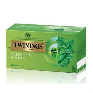 Twinings Green Tea &amp; Mint ทไวนิงส์ กรีนที แอนด์ มินท์