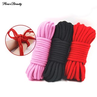 10เมตร Slave Bondage Rope BDSM Restraints Bundle เชือกของเล่นสําหรับผู้ใหญ่