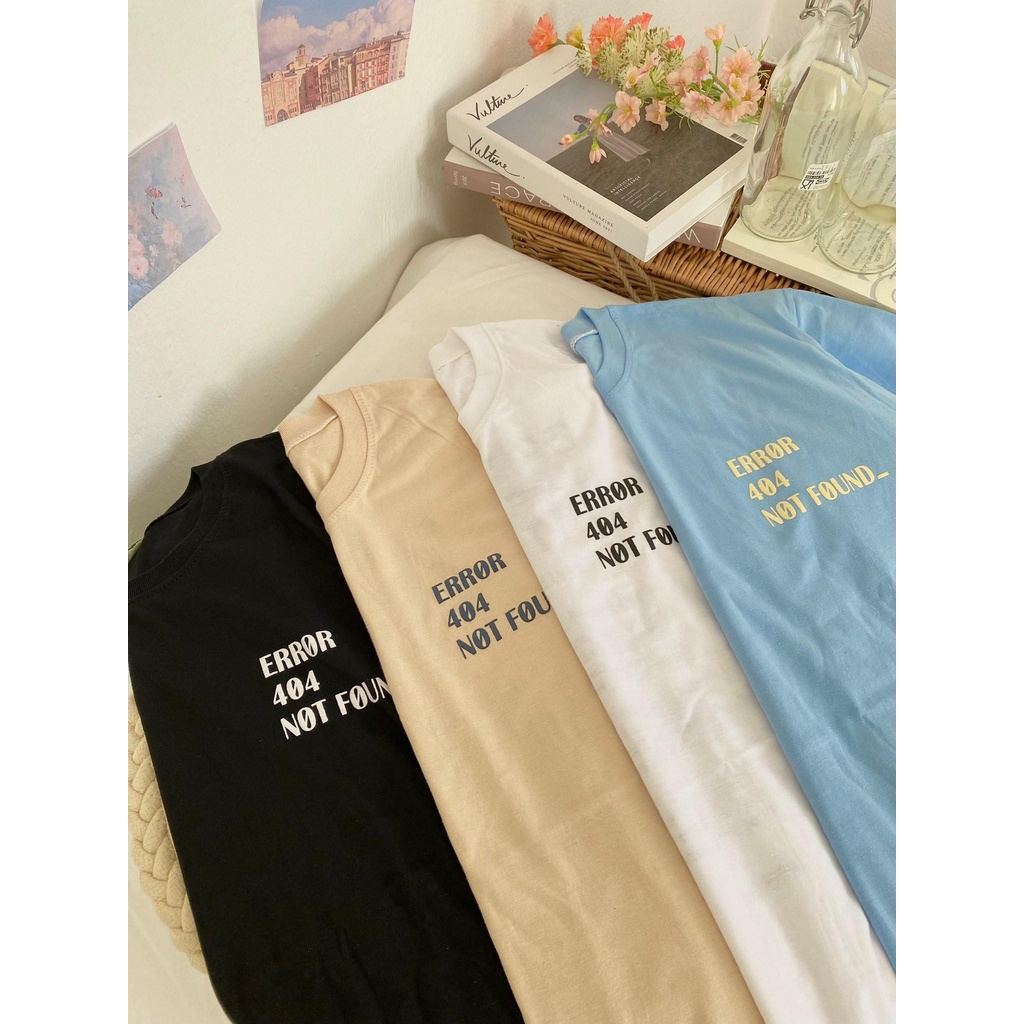 เสื้อยืดโอเวอร์ไซส์ ERROR404