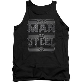 Man of Steel Superman Tank Top เสือยืดผู้ชาย เสื้อยืดเท่