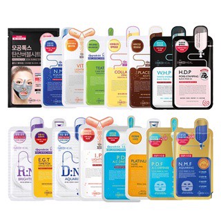 mediheal facial mask pack 10ea เมดิฮีล มาส์กหน้า แพ็ค 10 ชิ้น