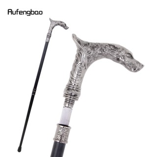 Big Teeth Wolf Walking Stick with Hidden Plate Self Defense Fashion Cane Plate Halloween Cosplay Crosier Vampire Stick 9