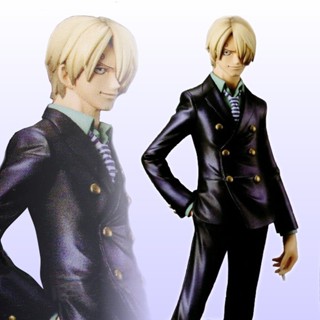 Sanji ของแท้ JP แมวทอง - Grandline Men Banpresto [โมเดลวันพีช]