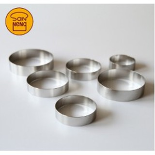 ริงวงกลม Ring cake stainless steel 304 sunneng พิมพ์มูสสแตนเลส