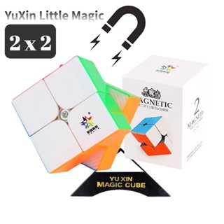 ✦มีสินค้า✦Yuxin Little Magic 2x2 ของเล่นลูกบาศก์มายากล 2x2x2 แบบมืออาชีพ