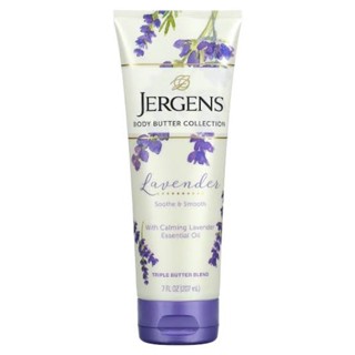 Jergens Body Butter Collection Lavender 207ml. เจอร์เกนส์ บอดี้ โลชั่น บัตเตอร์ คอลเลคชั่น ลาเวนเดอร์