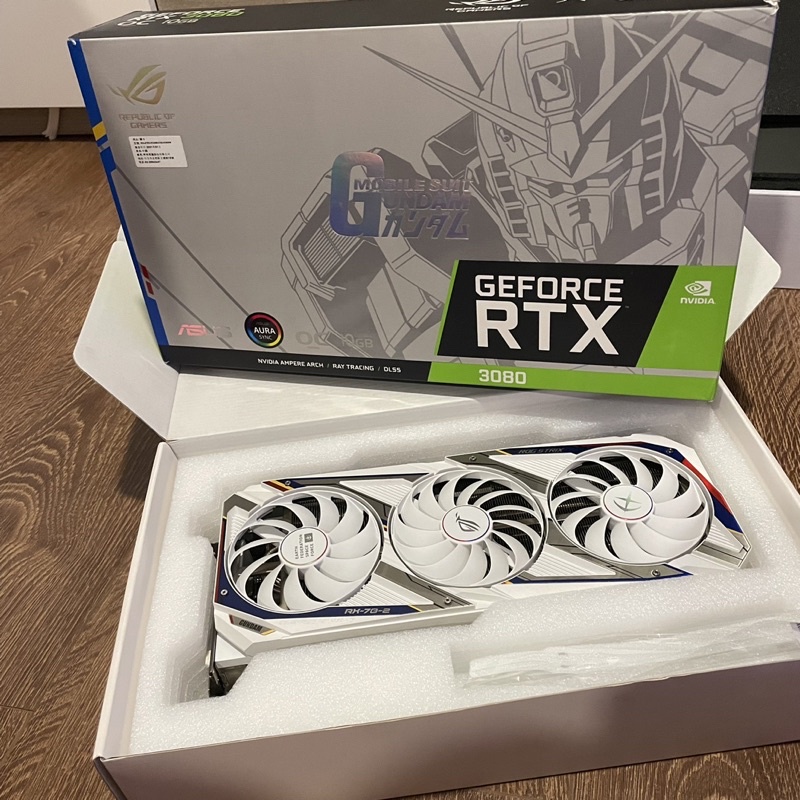 RTX 3080 GUNDAM non lhr ประกันใต้หวัน