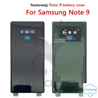 ฝาครอบแบตเตอรี่ด้านหลัง แบบกระจก สําหรับ SAMSUNG note9 Note 9 SAMSUNG N960 SM-N960F N960F DS N960U