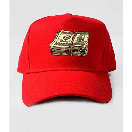 หมวกเบสบอล CAMOE 100 Dollar Bills พรีเมี่ยม