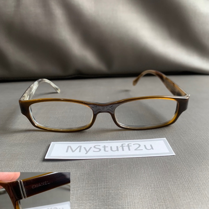 ของแท้ 💯% มือสอง แว่นสายตา Chanel USED Condition Chanel Eyeglasses