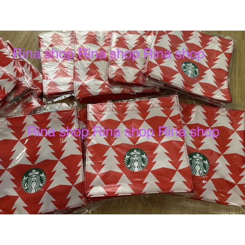 Starbucks Christmas collection กระเป๋าสตาบัค คริสต์มาส