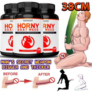 Horny Goat Grass สำหรับผู้ชายและผู้หญิง - [1590 Max Strength]  - ราก Maca, โสม,โยฮิมบี, Tribulus,แอล-อาร์จินีน