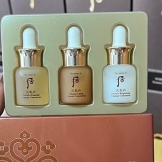 The​ History​ of Whoo​ Cheongidan Ampoule Concentrate Kit​ 3 pcs