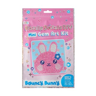 Razzle Dazzle DIY  Mini Gem Art Kit  ชุดประดิษฐ์ ติดเพชร ขนาดพกพา Bouncy Bunny