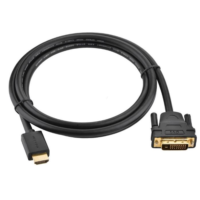Cable Display DVI 24+1 TO HDMI (1.5M) UGREEN 11150 Advice IT Infinite