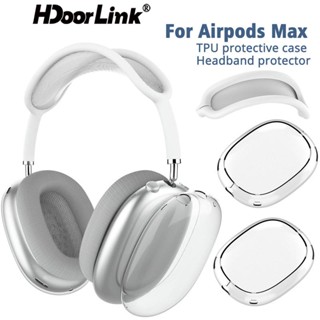 Hdoorlink 2 ชิ้น ใส ซิลิโคนนุ่ม TPU เคสป้องกัน สําหรับ Airpo…
