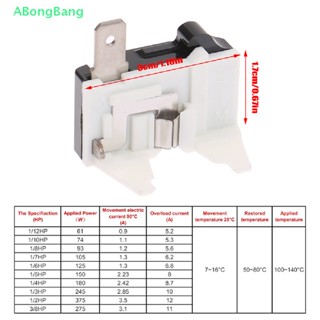 Abongbang อะไหล่รีเลย์ตู้เย็น 4TM 110 220V 1/2 1/3 1/4 1/5 1/6 1/7 1/8HP