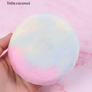 [little.coconut] พัฟฟองน้ํา ทรงกลม 10.5 ซม. สําหรับแต่งหน้า