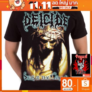 เสื้อวง Deicide เสื้อ ดีอิไซด์ ร็อคในตำนาน ลายอมตะ เสื้อวินเทจ RCM1520