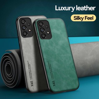 For Samsung A71 A51 A31 A21S A70 A70S Note 8 9 10 Plus S8 Case Luxury Business Style Retro Matte Leather Cover Soft Protective Back Cover