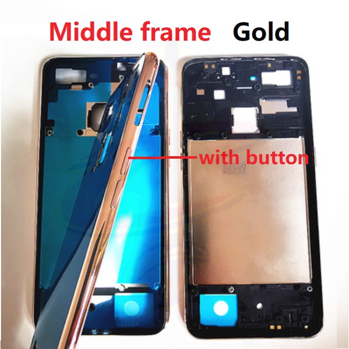 บอดี้ Body ฝาหลัง เคสกลาง กรอบหน้าจอ LCD สําหรับ OPPO F9 PRO - รูปที่ 7