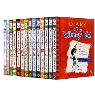 🎯ขายแยกเล่ม!!🎯 ชุด 21 เล่ม มือ1 Diary of a Wimpy Kid ปกอ่อน